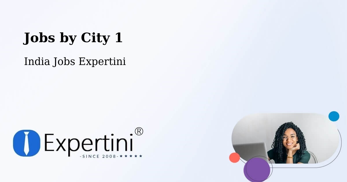 City Jobs in India - Expertini
